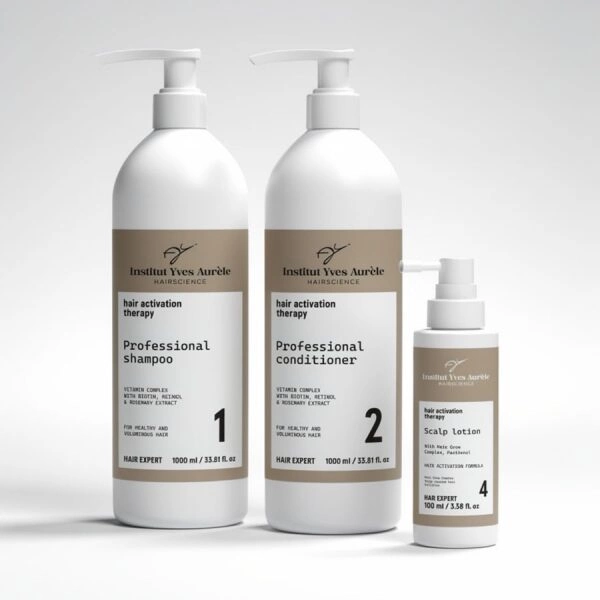 Therapie zur Wiederherstellung des Haarwachstums und zur Verdichtung der Haare